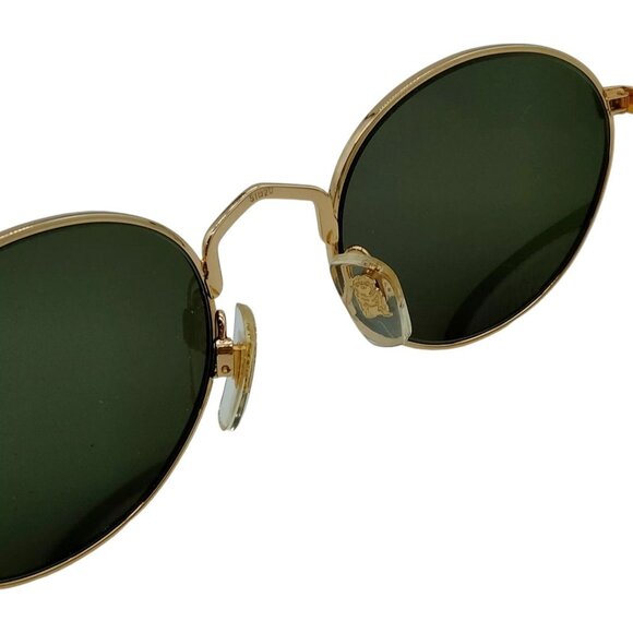 875181AW (S2) Valentino Sunglasses Men's Brown Metal - Picture 8 of 10